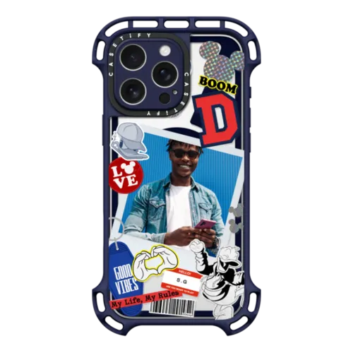 iPhone 16 Pro Max - Mickey & Friends Meet Memory Custom Case - Donald Duck