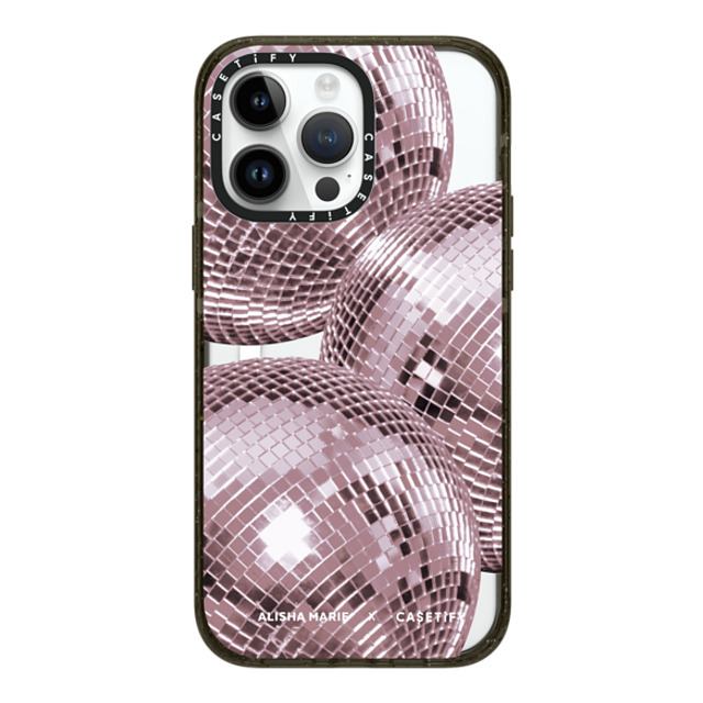 CASETiFY iPhone 14 Pro Max ケース ブラック インパクトケース MagSafe対応 Alisha Marie Disco Baby Case casetify