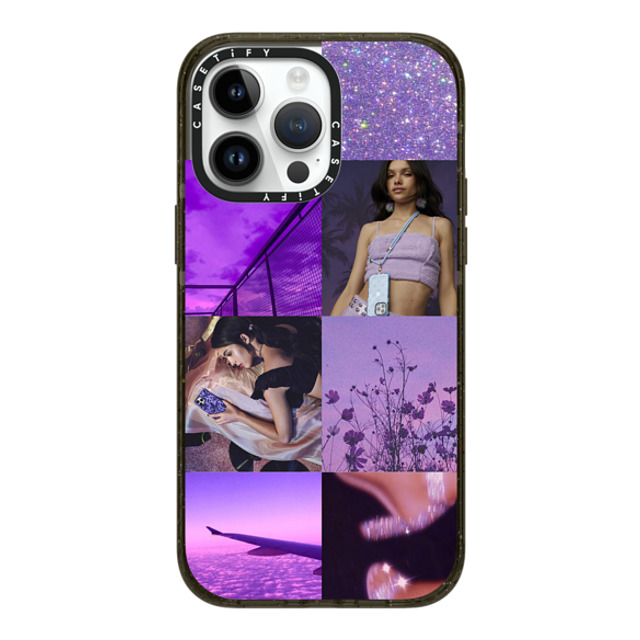 CASETiFY iPhone 14 Pro Max ケース ブラック インパクトケース MagSafe対応 Custom Photo Grid Case casetify