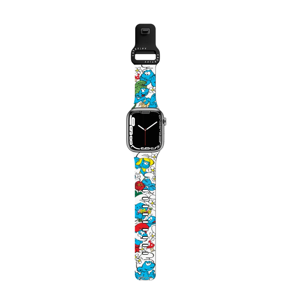 Impact Band - The Smurfs Sticker Pattern Watch Band