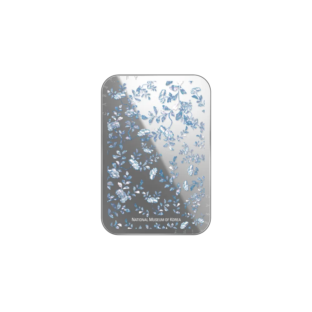 Snappy™ Mirror Cardholder Stand MagSafe Compatible - NMK Blue Nacre Snappy Cardholder Stand