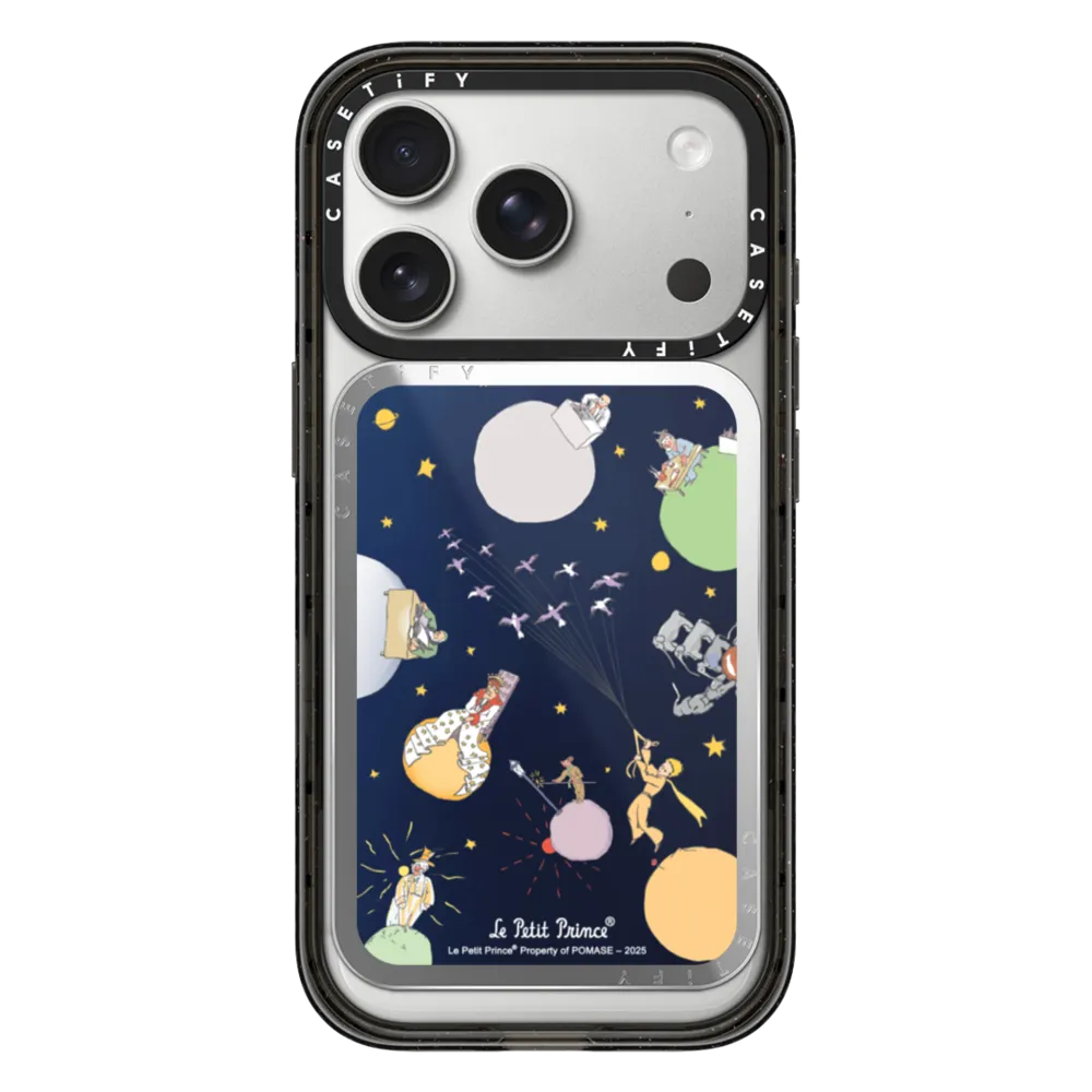Snappy™ Mirror Cardholder Stand MagSafe Compatible - Le Petit Prince's Journey Snappy Cardholder Stand