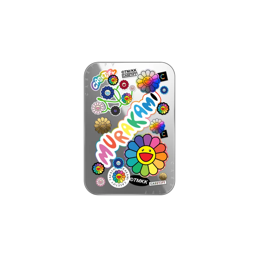 Snappy™ Mirror Cardholder Stand MagSafe Compatible - FLOWERS STICKER MANIA SNAPPY™ CARDHOLDER STAND