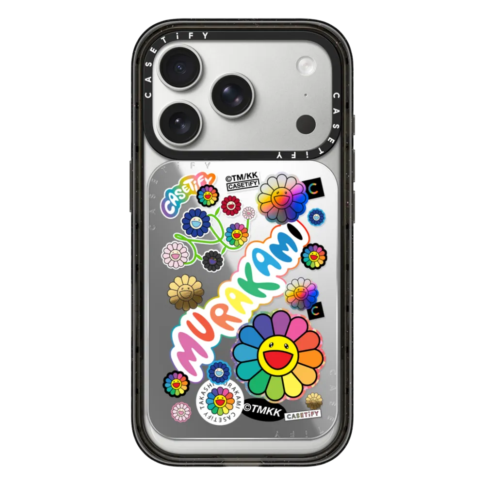 Snappy™ Mirror Cardholder Stand MagSafe Compatible - FLOWERS STICKER MANIA SNAPPY™ CARDHOLDER STAND