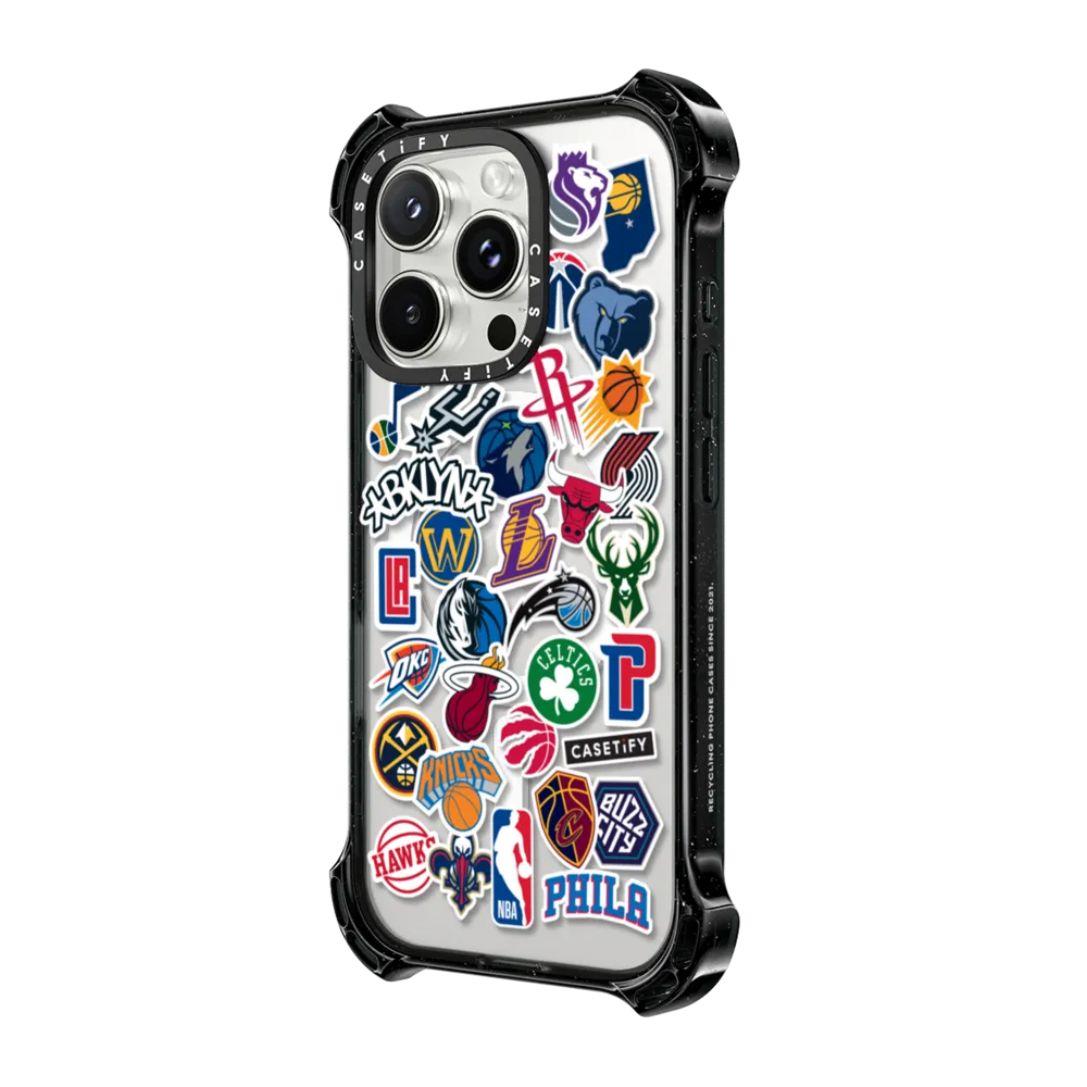 Bounce iPhone 16 Pro Max Case MagSafe Compatible - NBA Mania Case
