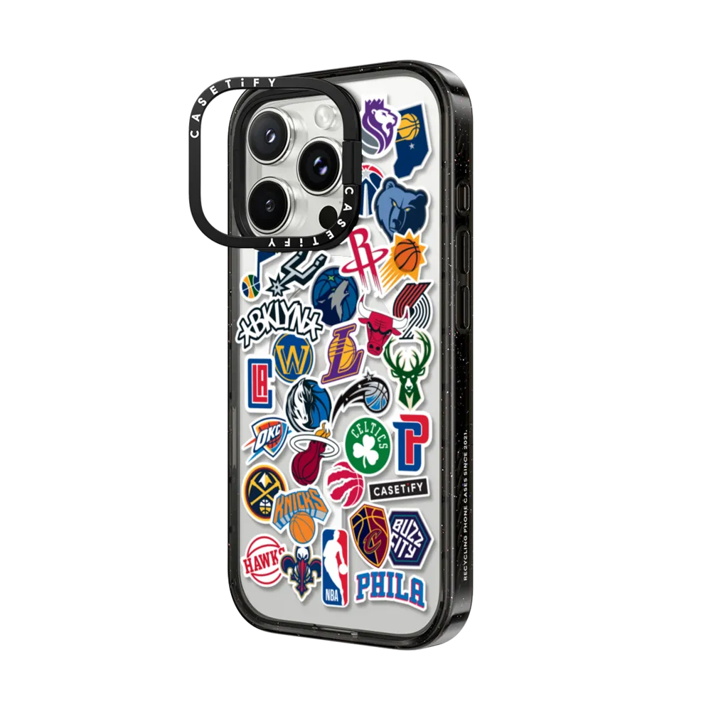 Impact Ring Stand iPhone 16 Pro Max Case MagSafe Compatible - NBA Mania Case