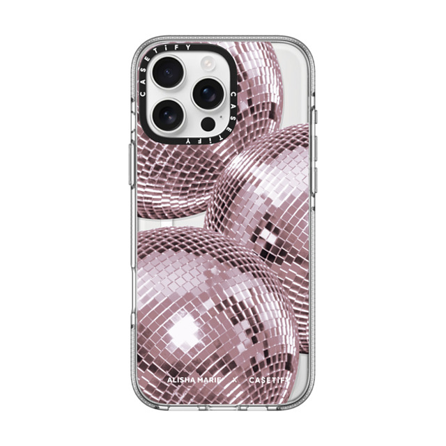 CASETiFY iPhone 16 Pro Max ケース クリア クリア ケース MagSafe対応 Alisha Marie Disco Baby Case casetify