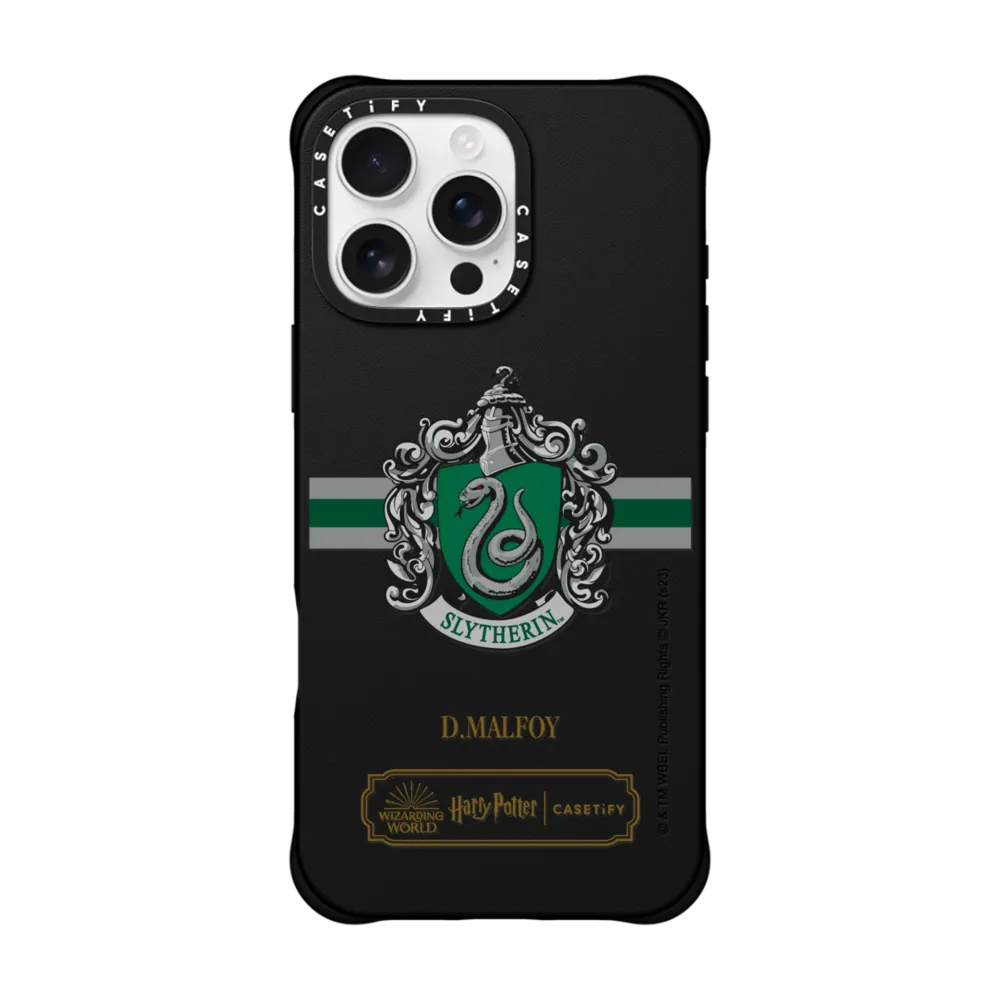 BioVeg iPhone 16 Pro Max Case MagSafe Compatible - Slytherin Mascot Case