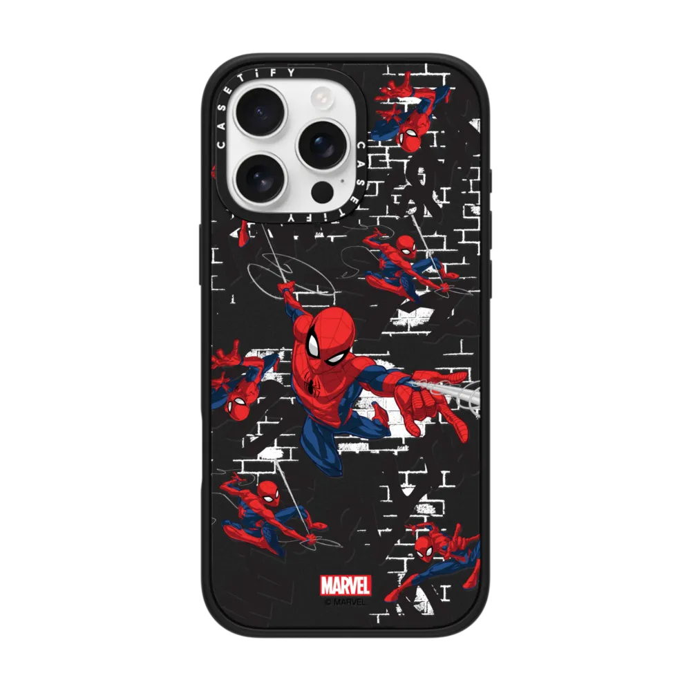 Impact iPhone 16 Pro Max Case MagSafe Compatible - Spider-Man Pattern Case