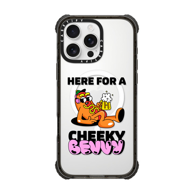 CASETiFY iPhone 16 Pro Max ケース ブラック ウルトラ インパクトケース MagSafe 対応 Cherry チェリー(赤) HERE FOR A CHEEKY BEVVY Father's Day CASETiFY iPhone 16 Pro Max ケース ブラック ウルトラ インパクトケース MagSafe 対応 Cherry チェリー(赤) HERE FOR A CHEEKY BEVVY Father's Day