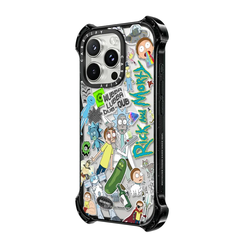 Bounce iPhone 16 Pro Max Case MagSafe Compatible - Multiverse Sticker Case
