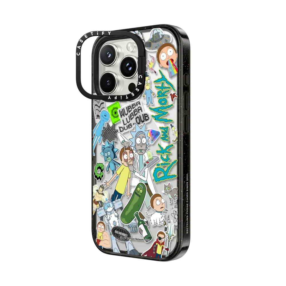 Impact Ring Stand iPhone 16 Pro Max Case MagSafe Compatible - Multiverse Sticker Case
