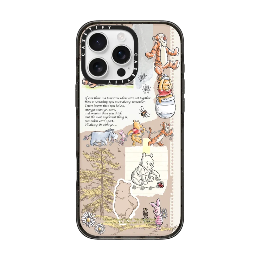 Impact iPhone 16 Pro Max Case MagSafe Compatible - Vintage Collage Case