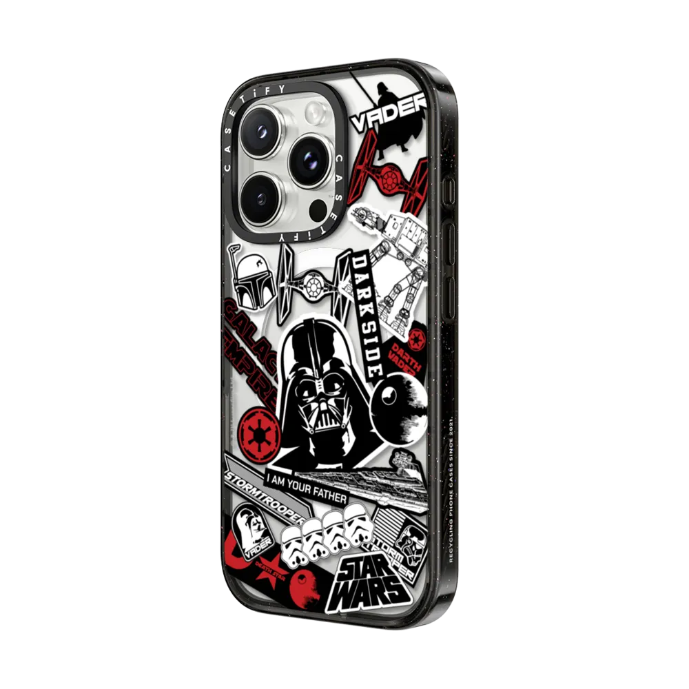 Impact iPhone 16 Pro Max Case MagSafe Compatible - Power of the Dark Side - Sticker Case