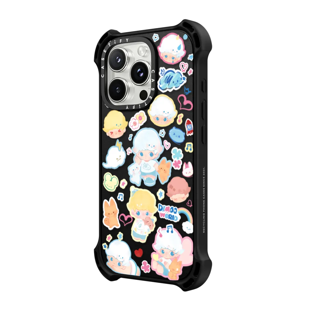 Bounce iPhone 16 Pro Max Case MagSafe Compatible - DIMOO And His Friends Case