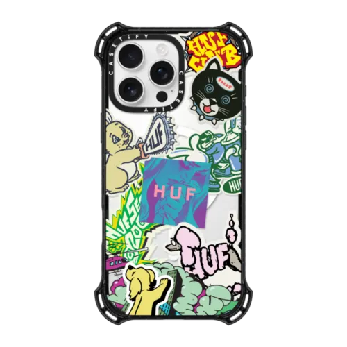 iPhone 16 Pro Max - HUF Animal Sticker Phone Case