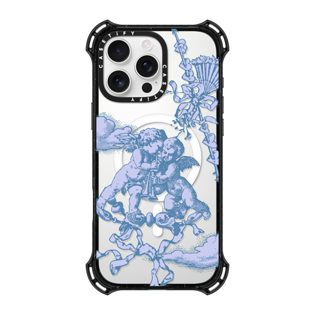 CASETiFY iPhone 16 Pro Max ケース ブラック バウンスケース Cloud At Lover's Gate