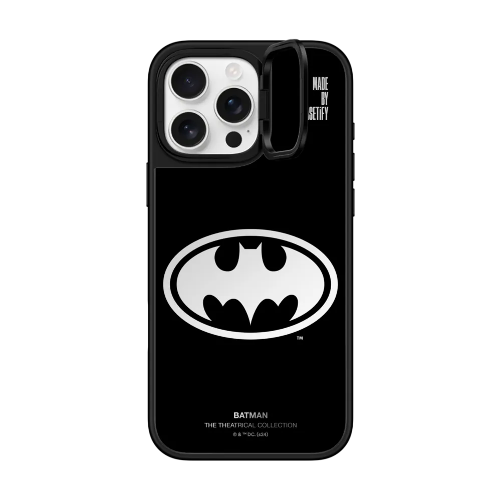 Mirror Ring Stand iPhone 16 Pro Max Case MagSafe Compatible - Batman™ Logo Case