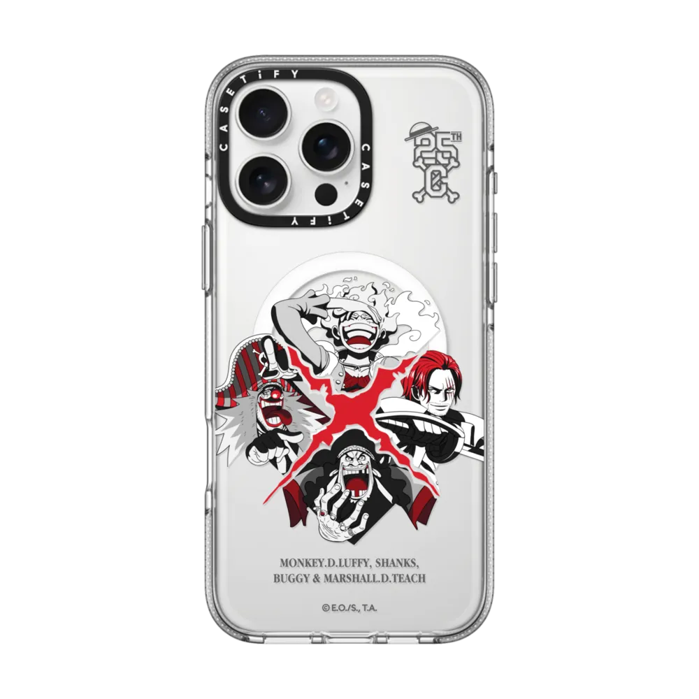 Clear iPhone 16 Pro Max Case MagSafe Compatible - New Four Emperors Case