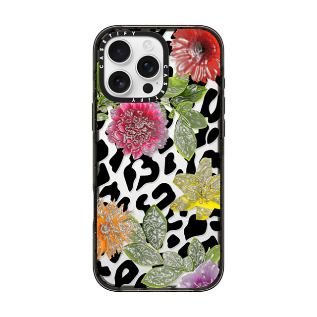 CASETiFY iPhone 16 Pro Max Case ブラック インパクトケース Leopard,nature Leopard,nature レオパード Mother's Day CASETiFY iPhone 16 Pro Max Case ブラック インパクトケース Leopard,nature Leopard,nature レオパード Mother's Day