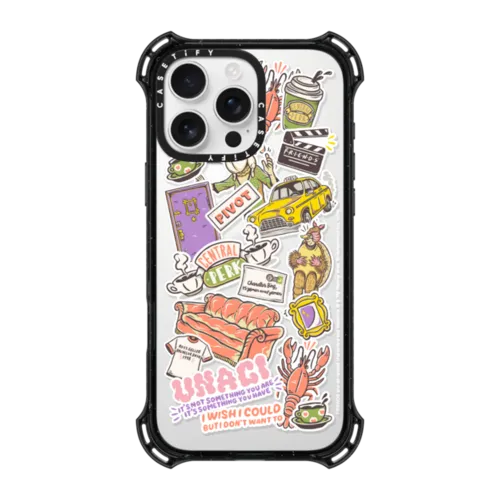 iPhone 16 Pro Max - FRIENDS Stickermania Case