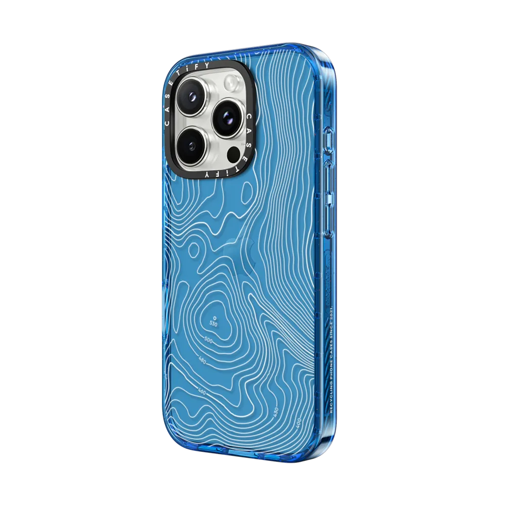 Impact iPhone 16 Pro Max Case - Topography Map