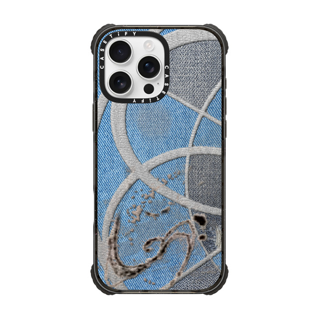 CASETiFY iPhone 16 Pro Max ケース ブラック ウルトラ インパクトケース MagSafe 対応 Surrealism Surrealism Cyber Denim Father's Day CASETiFY iPhone 16 Pro Max ケース ブラック ウルトラ インパクトケース MagSafe 対応 Surrealism Surrealism Cyber Denim Father's Day