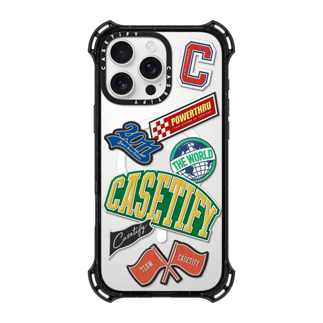 CASETiFY iPhone 16 Pro Max Case Black バウンスケース Y2K CASETiFY University CASETiFY iPhone 16 Pro Max Case Black バウンスケース Y2K CASETiFY University