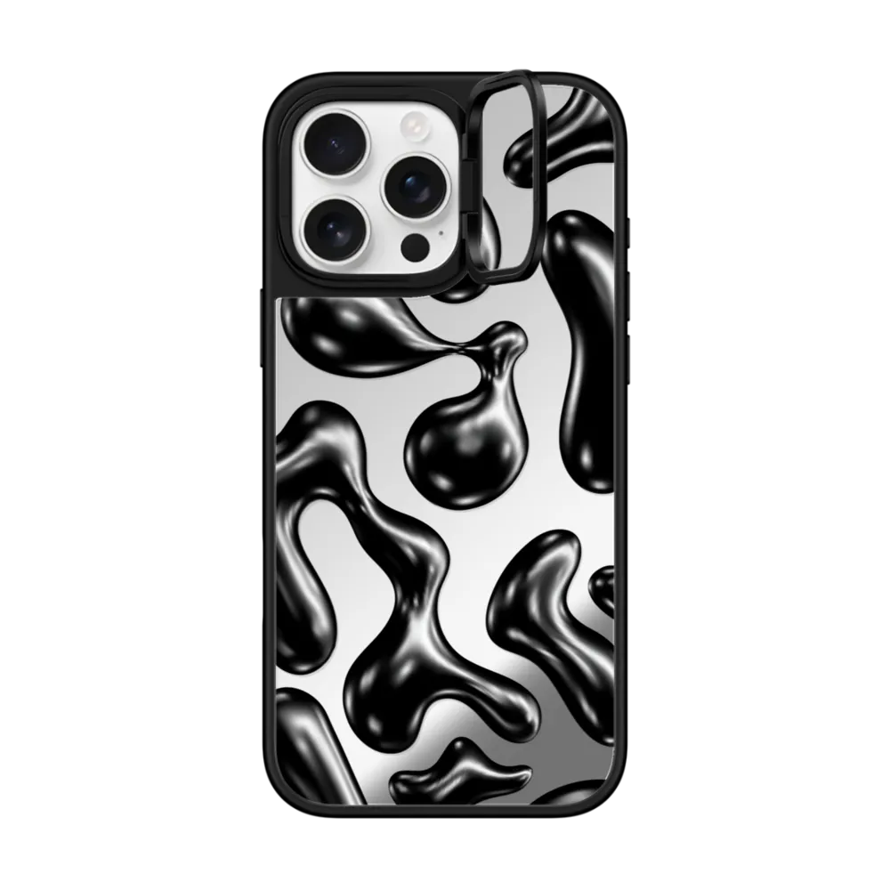 Mirror Ring Stand iPhone 16 Pro Max Case MagSafe Compatible - Liquid Groovy