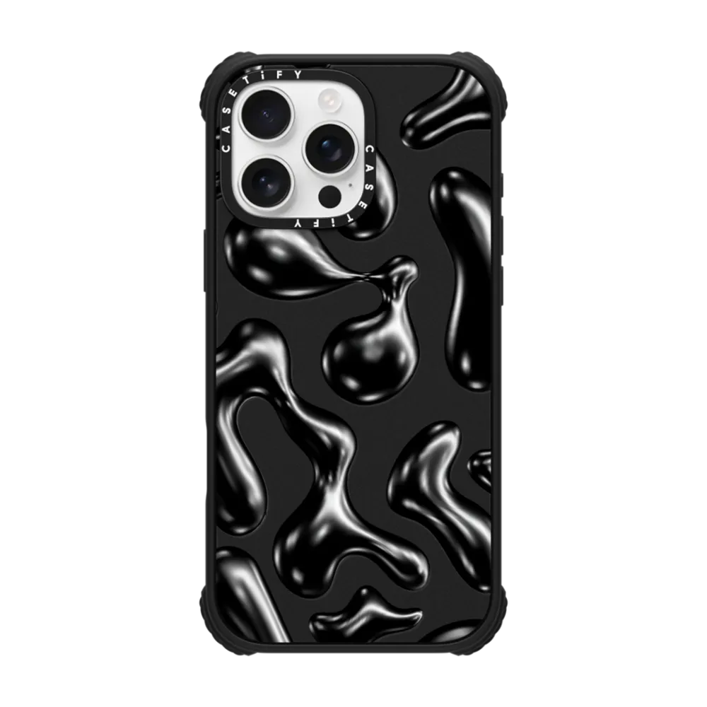 Ultra Impact iPhone 16 Pro Max Case MagSafe Compatible - Liquid Groovy
