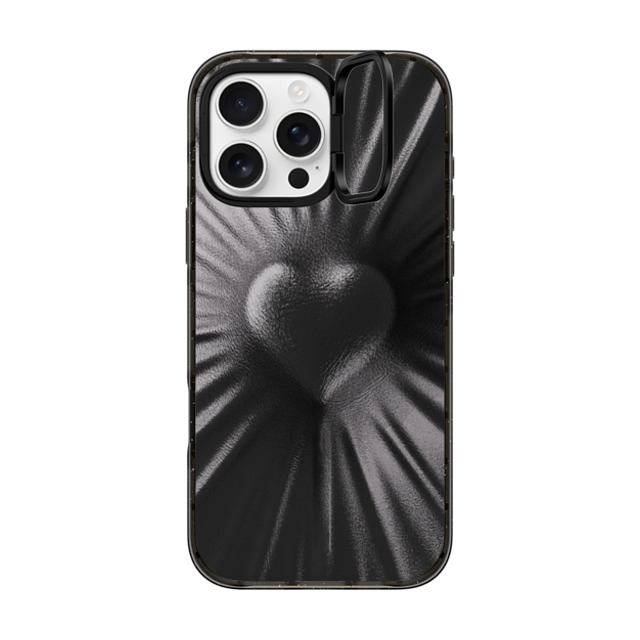 CASETiFY iPhone 16 Pro Max ケース ブラック インパクトリングスタンドケース MagSafe対応 Y2K Y2K Leather Heart Father's Day CASETiFY iPhone 16 Pro Max ケース ブラック インパクトリングスタンドケース MagSafe対応 Y2K Y2K Leather Heart Father's Day