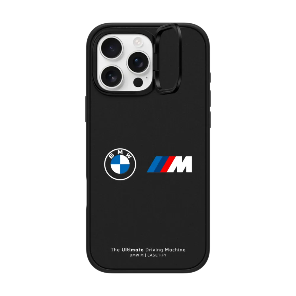 Impact Ring Stand iPhone 16 Pro Max Case MagSafe Compatible - BMW M Classic Logo Case