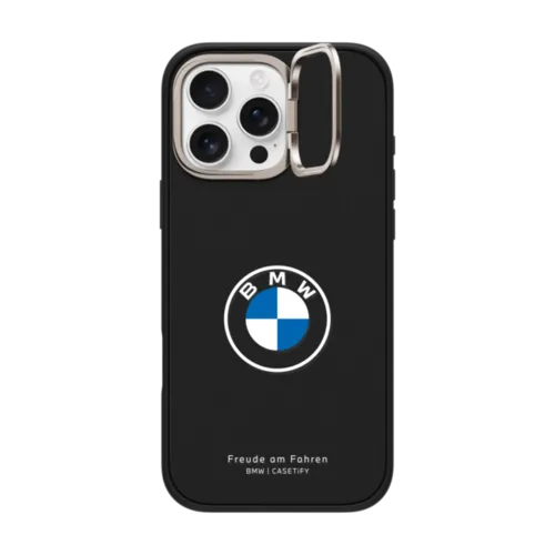 iPhone 16 Pro Max - BMW Collectible Aluminium Ring Stand Case