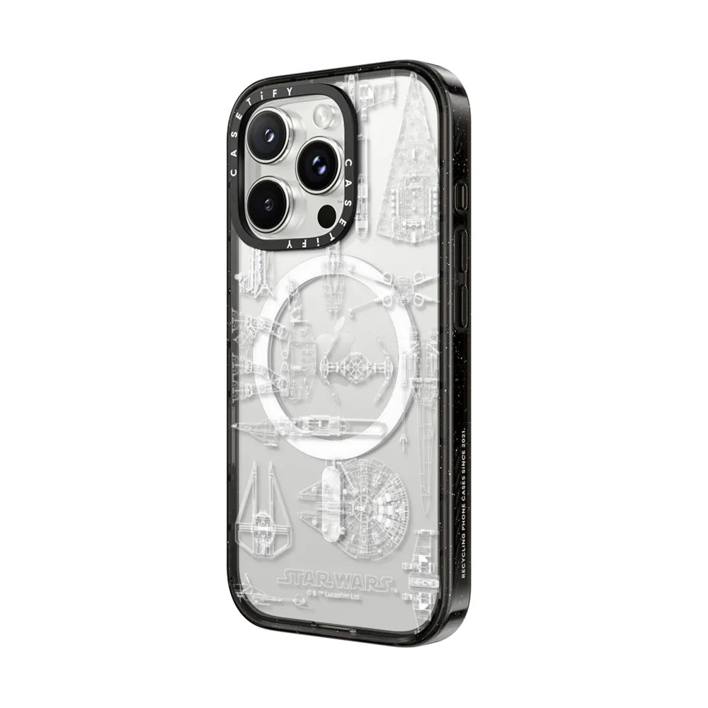Impact iPhone 16 Pro Max Case MagSafe Compatible - Star Wars™ Aircrafts Pattern Case