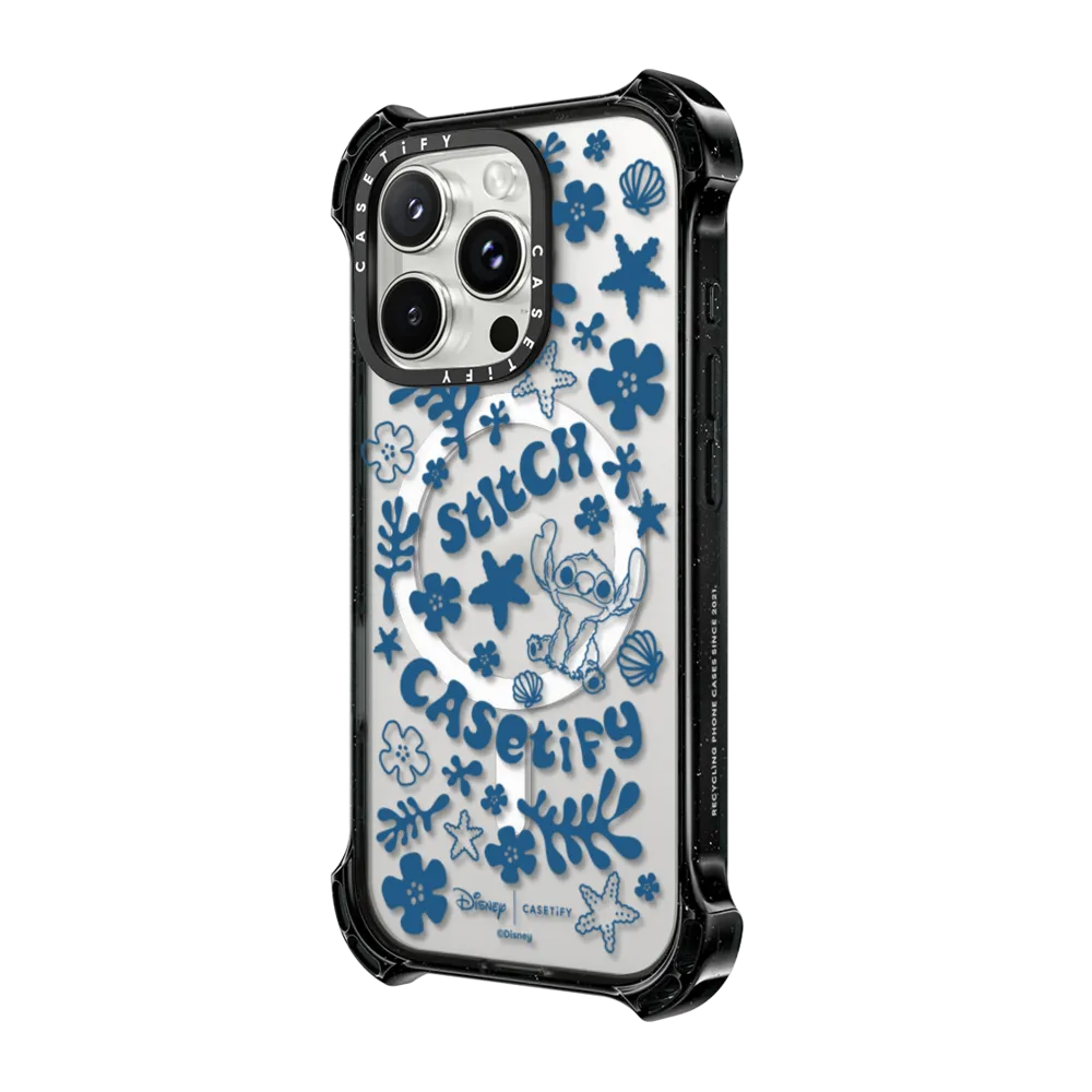 Bounce iPhone 16 Pro Max Case MagSafe Compatible - Stitch Pattern Case