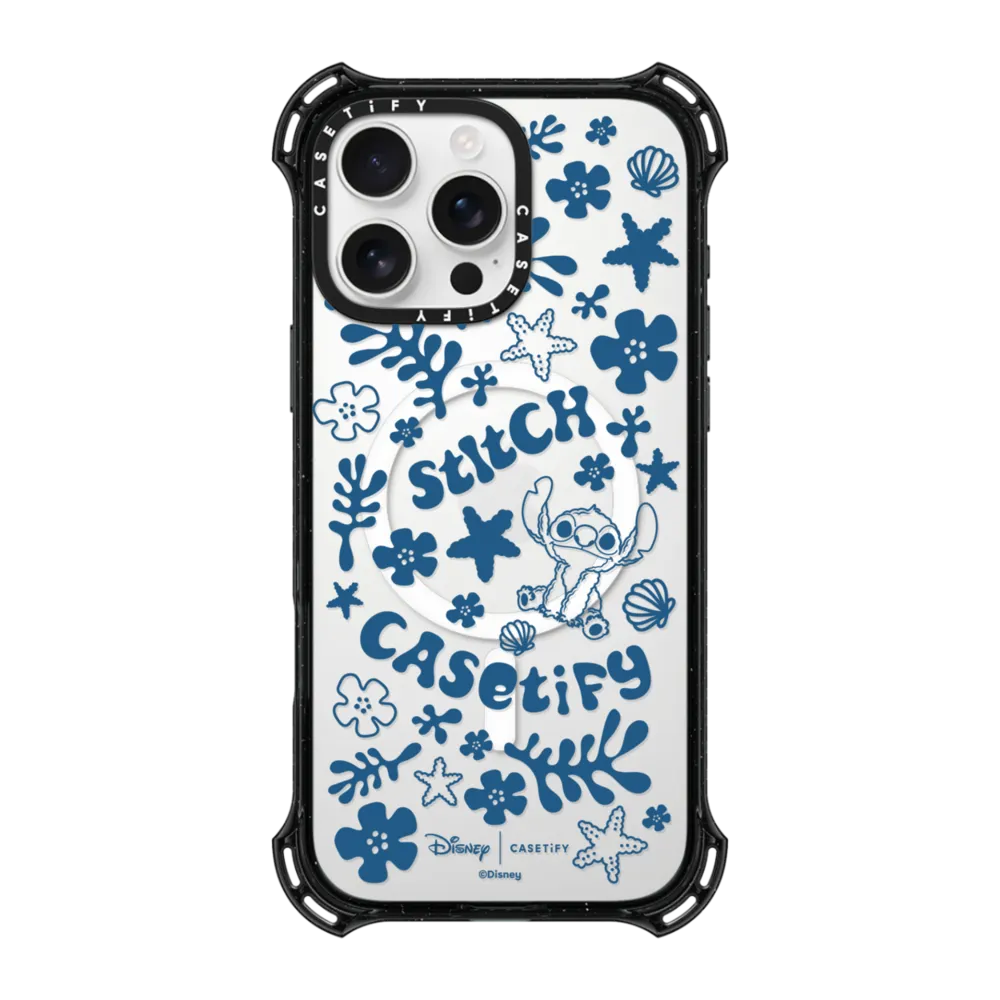 Bounce iPhone 16 Pro Max Case MagSafe Compatible - Stitch Pattern Case