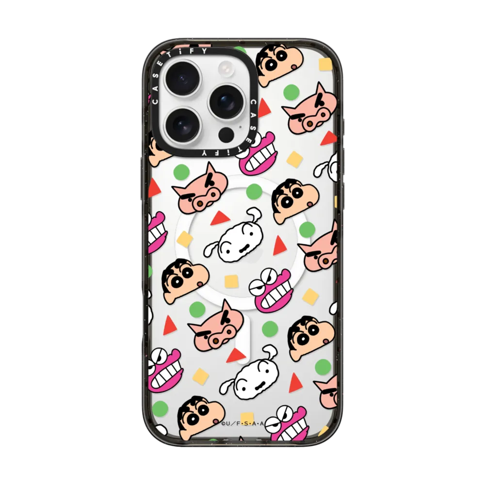 Impact iPhone 16 Pro Max Case MagSafe Compatible - Shinchan & Buddies Case