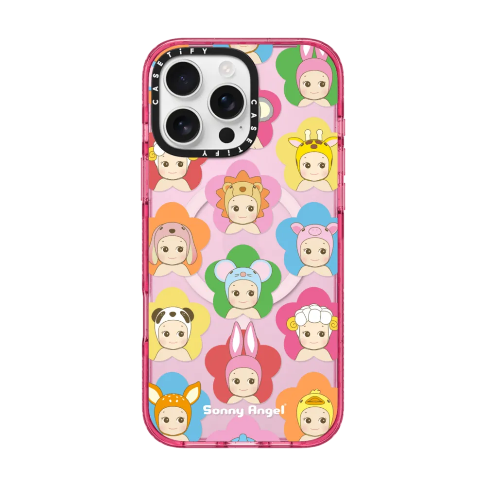 Impact iPhone 16 Pro Max Case MagSafe Compatible - Sonny Angel Flower Bunch Case