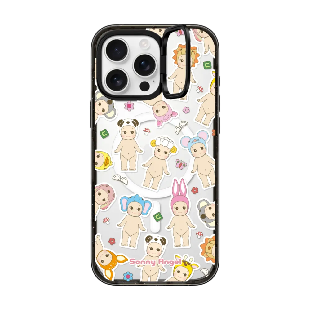 Impact Ring Stand iPhone 16 Pro Max Case MagSafe Compatible - Sonny Angel Sticker Case