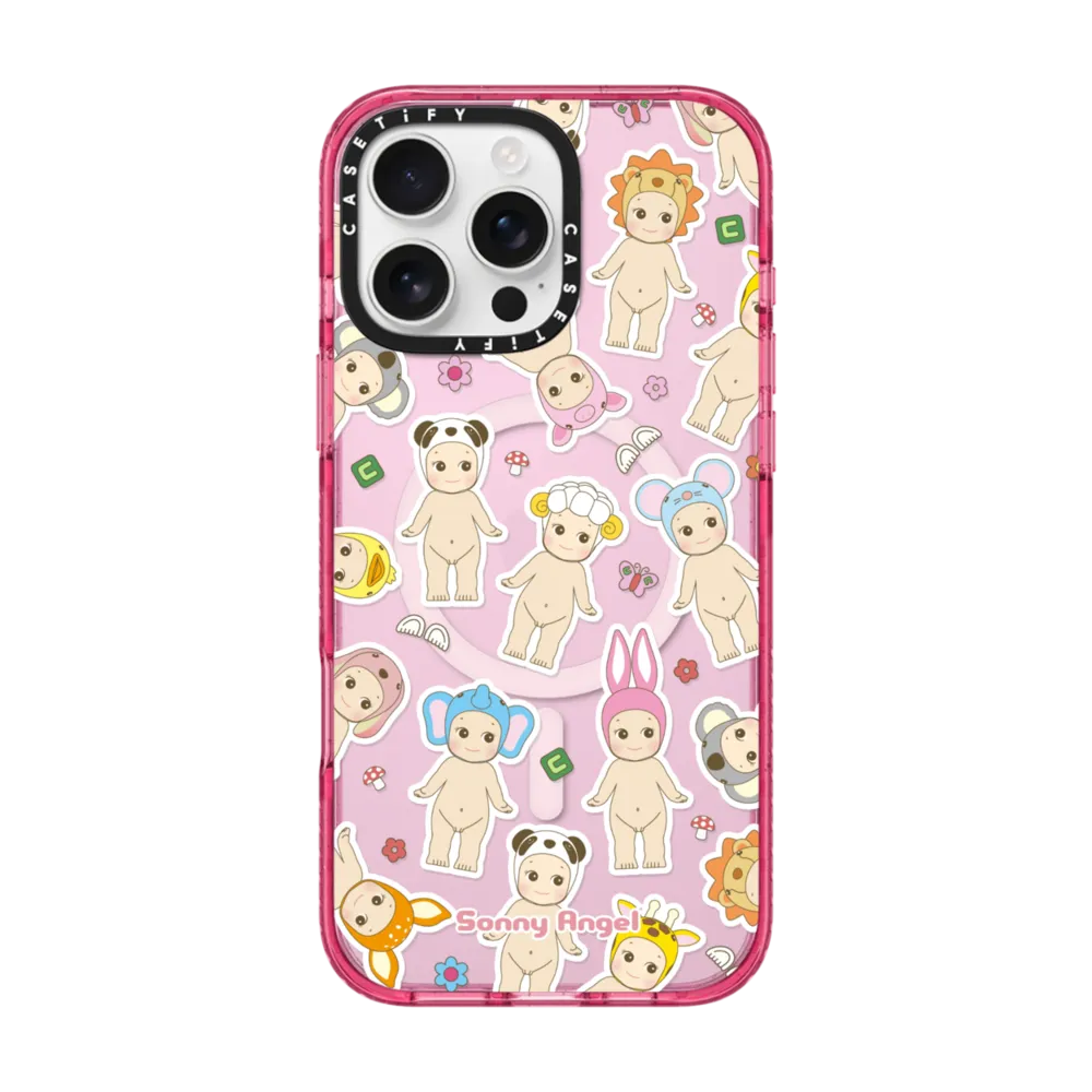 Impact iPhone 16 Pro Max Case MagSafe Compatible - Sonny Angel Sticker Case