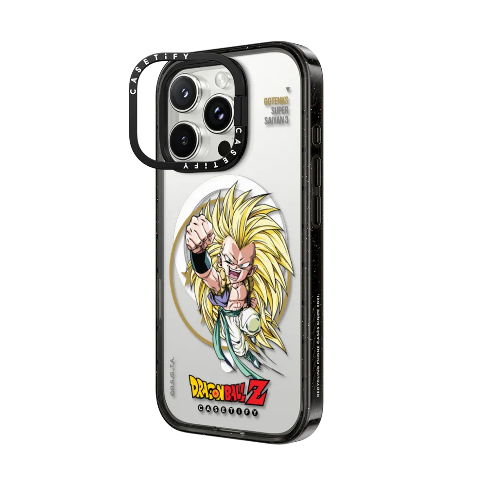 Impact Ring Stand iPhone 16 Pro Max Case MagSafe Compatible - SUPER SAIYAN 3 GOTENKS Case