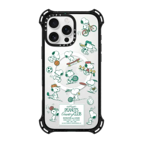 iPhone 16 Pro Max - Snoopy Sports & Recreation Case