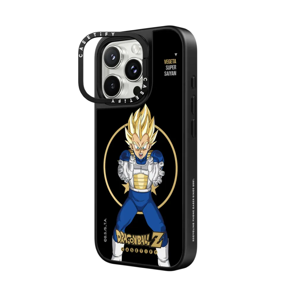 Ultra Bounce iPhone 16 Pro Max Case MagSafe Compatible - SUPER SAIYAN VEGETA Case