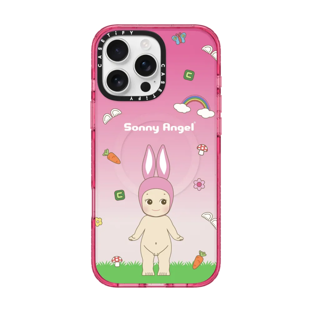 Impact iPhone 16 Pro Max Case MagSafe Compatible - World of Sonny Angel Case - Rabbit
