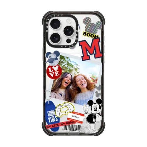 iPhone 16 Pro Max - Mickey & Friends Meet Memory Custom Case - Mickey Mouse