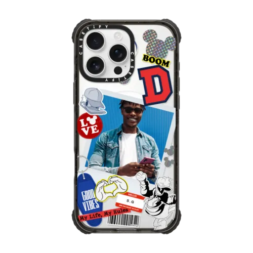 iPhone 16 Pro Max - Mickey & Friends Meet Memory Custom Case - Donald Duck