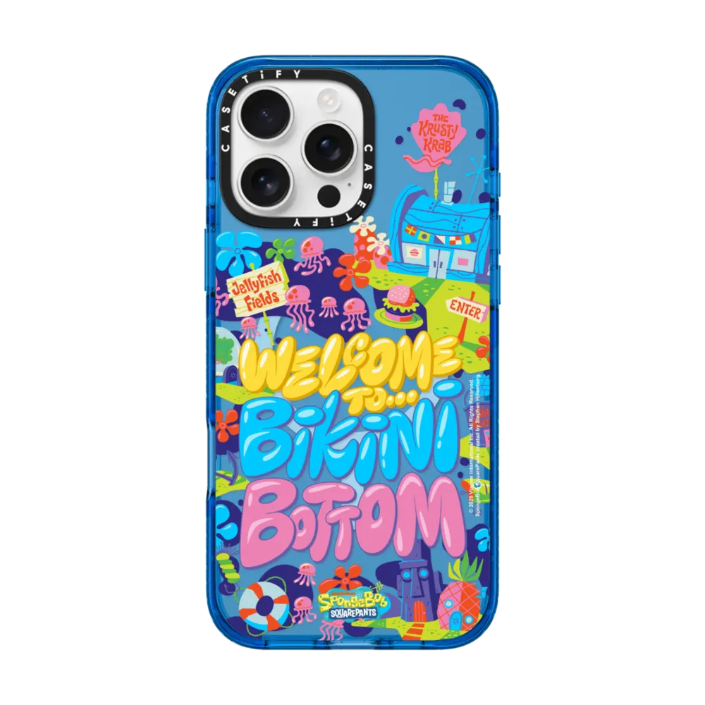 Impact iPhone 16 Pro Max Case MagSafe Compatible - Welcome to Bikini Bottom Case