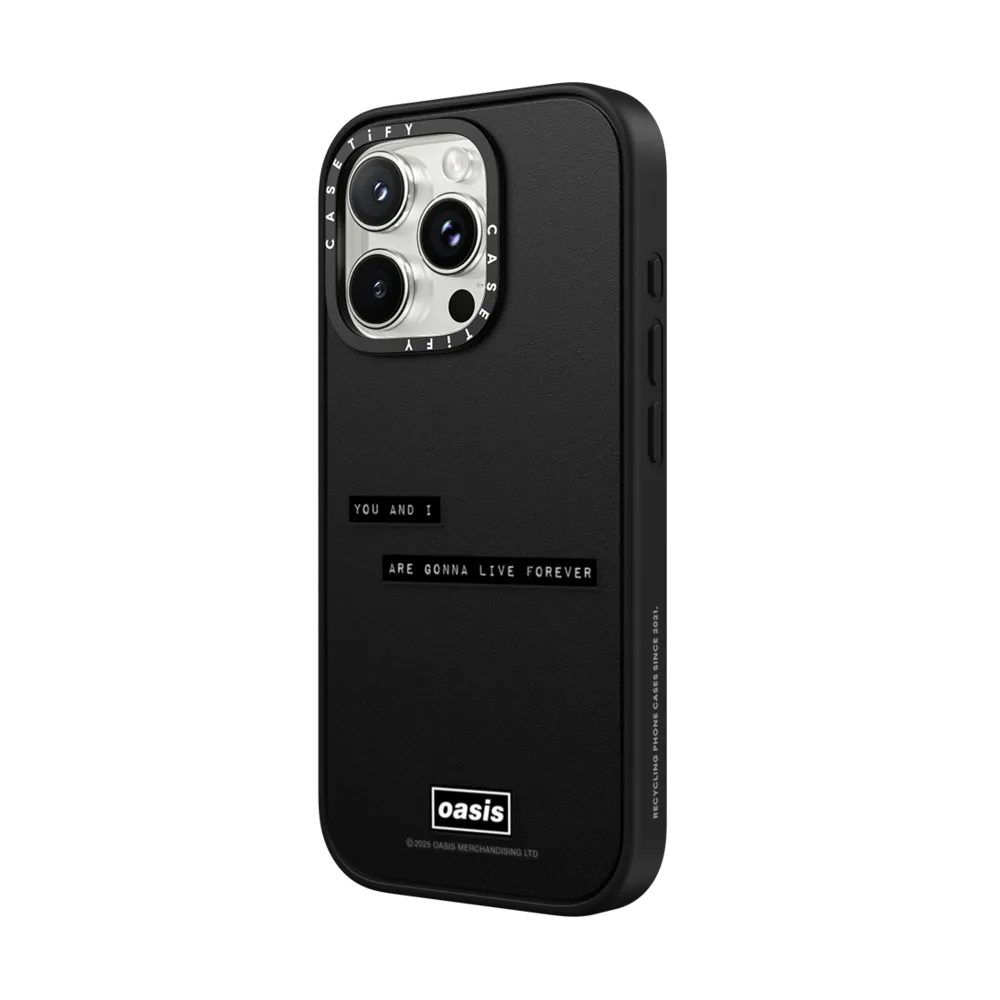 Impact iPhone 16 Pro Max Case MagSafe Compatible - Live Forever Lyric Case