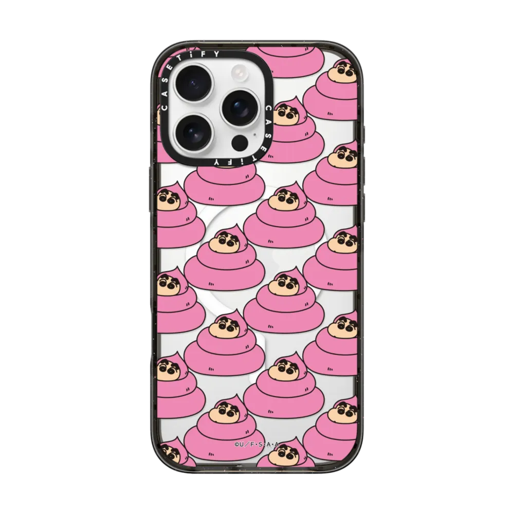 Impact iPhone 16 Pro Max Case MagSafe Compatible - Shinchan Poop Case