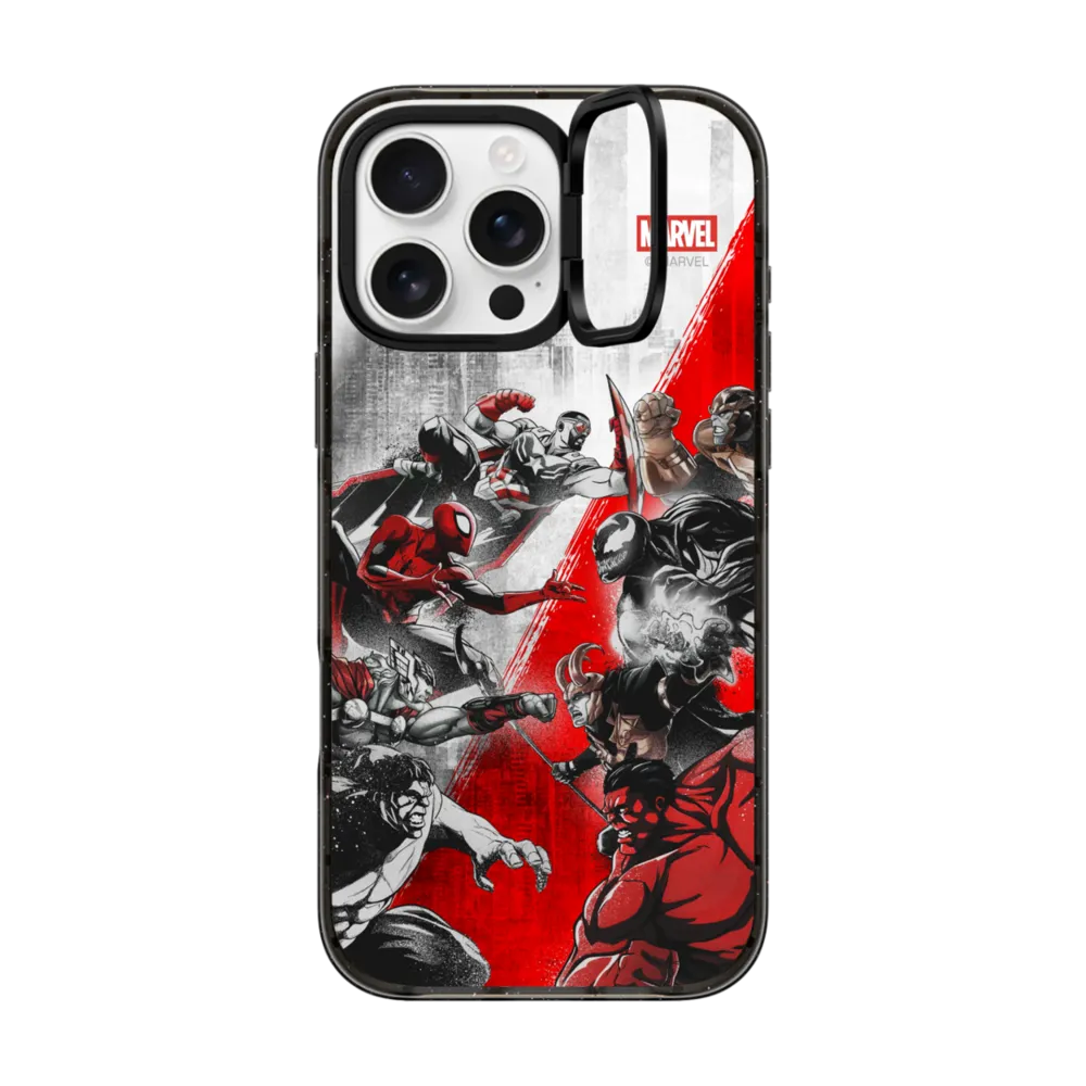 Impact Ring Stand iPhone 16 Pro Max Case MagSafe Compatible - Marvel VS Case